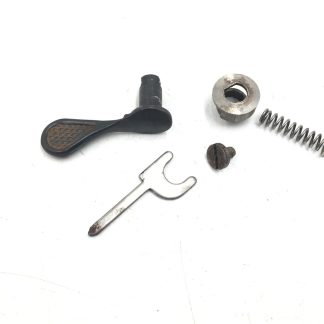 Stevens 94C 410 Gauge, Shotgun Parts: Top Snap, Plunger, Sleeve, Spring, Screw
