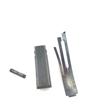 Colt Lightweight Commander Model 1911 .45ACP, pistol parts, mainspring housing, pin, and spring