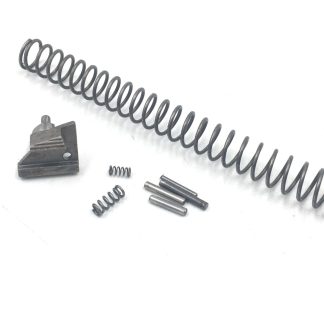 Bryco Jennings Nine 9mm, Pistol Parts: Recoil Spring, Disassembly Button, Pins