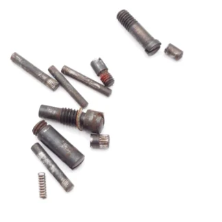 Charter Arms Off-Duty .38sp Revolver Parts: Pins, Screws, & Spring