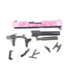 Glock 19 Gen 4 9mm, Pistol Parts, slide, barrel, recoil spring, trigger, magazine catch, springs, pins, stop