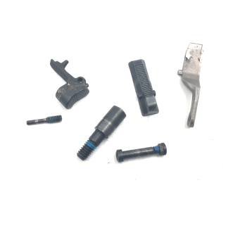 Ruger LCR+P .38Special, Revolver Parts: Crane Latch, Front Sight, Transfer Bar, Pivot, Screw