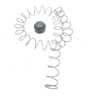 Mossberg 500A 12 gauge, shotgun parts, magazine spring and follower