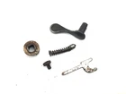 Stevens 94C, 12 Gauge Shotgun Parts: Top Snap, Plunger, Sleeve, Screw, Retainer
