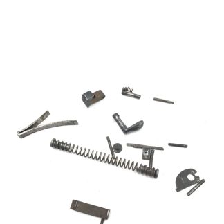 Alkar Standard Spanish 32acp, pistol parts, magazine catch, ejector, springs, pins, levers
