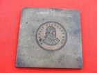 The Ben Franklin Liberty brass stamping die