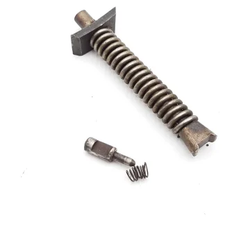 Star Leader Single Barrel 12 Gauge Shotgun Parts: Mainspring, Plunger, Firing Pin, & Spring