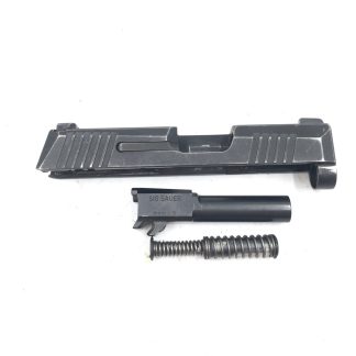 Sig Sauer P365 9mm, pistol parts, slide, barrel, and recoil spring