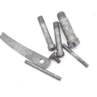 Western Arms Co. Single Shot 12-Gauge Shotgun Parts: Screws, Pins, Spring