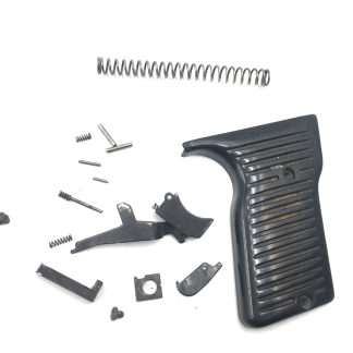 Lorcin L9 9mm, Pistol Parts: Right Grip, Trigger, Mag Catch, Levers, Pins, Spring