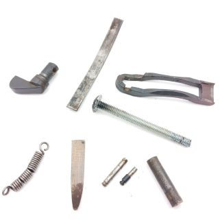 Armory Gun Co. Break Action Shotgun Parts: Lever, Plate, Screws, Springs, Pins