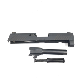 Sig Sauer P320 Compact 9mm, pistol parts, slide, barrel, and recoil spring