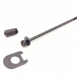 H&R 1871 Pardner Pump 12 gauge shotgun parts: Stock bolt, washer, plate, and stud