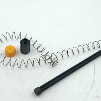 H&R 1871 Pardner Pump 12 gauge shotgun parts: Mag Spring, follower, retainer, and plug