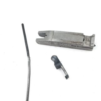 Marlin 99 22lr, rifle parts, bolt, handle, guide, and spring (spring is bent)