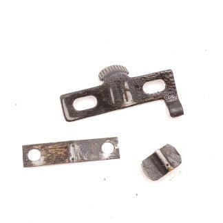 Stevens 87C 22 LR Rifle Parts: Metal front sight, safety and spring