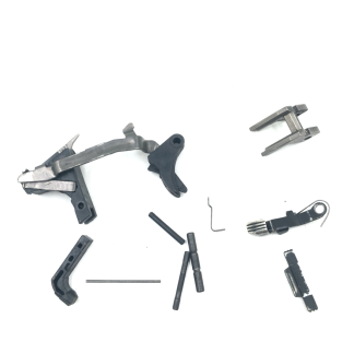 Glock 23 Gen 3 40s&w, pistol parts, trigger, bar, housing, magazine catch, pins, springs, slide catch, stop