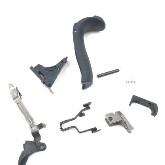 Glock 19 Gen 5 9mm, pistol parts, trigger, bar, housing, slide catch, pin, magazine catch, spring, stop, backstrap