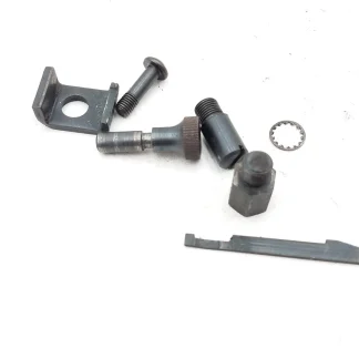 Stevens 62 .22LR Rifle Parts: Cocking Handle, Ejector, Barrel Clamp, Front & Rear Studs, Screw, & Washer
