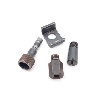 Stevens 62 .22LR Rifle Parts: Barrel Clamp, Front & Rear Studs, Cocking Handle