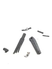 Llama 1911 9mm, pistol parts, mainspring housing, pins, spring magazine catch (missing parts), levers