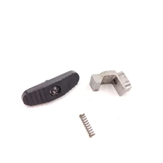 Mossberg 590 12 gauge shotgun parts: Safety button, lever and spring