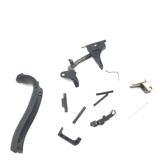 Glock 17 MOS Gen 4 9mm, Pistol Parts, trigger, bar, housing, slide catch, pins, magazine catch, springs, backstrap, stop