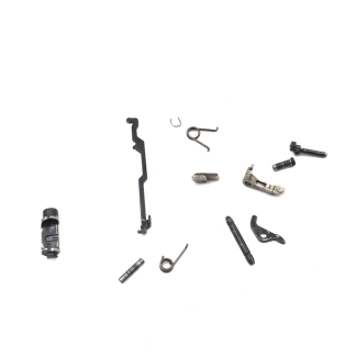 SIG SAUER P365 SAS 9mm, pistol parts, disassembly button, bar, pins, springs, levers
