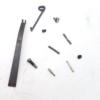 Llama Martial .38 Special Revolver Parts: Hammer Stop, Mainspring, Pins, Spring, Screws