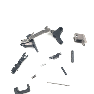 Glock 43 Gen 4 9mm, pistol parts, trigger, bar, housing, slide catch, pins, magazine catch, springs, stop