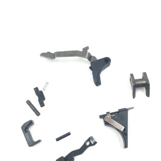Glock 42 Gen 4 380acp, Pistol Parts, trigger, bar, housing, slide catch, pins, magazine catch, springs, stop