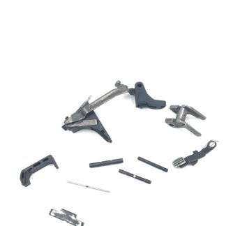 Glock 19 MOS Gen 4 9mm, Pistol Parts, trigger, bar, housing, slide catch (spring is bent), pins, magazine catch, springs, stop