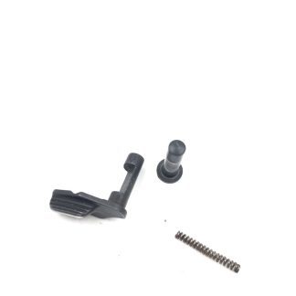Sig Sauer P238 380acp, pistol parts, safety lever, pin, and spring