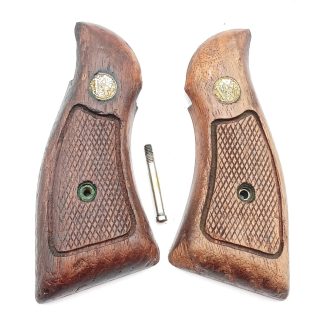 Smith & Wesson 10-6 .38 Special Revolver Parts: Grips, Screw