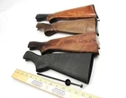 3 Remington 1 Mossberg shotgun parts: 4 Stocks damaged