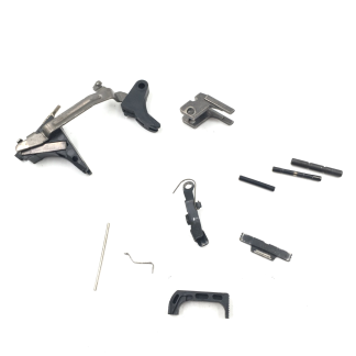 Glock 23 Gen 4 40s&w, pistol parts, trigger, bar, housing, slide catch, springs, magazine catch, pins, stop