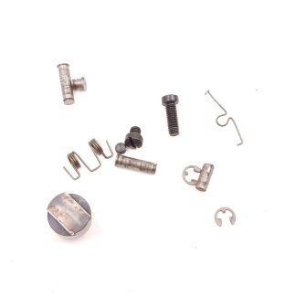 O.F. Mossberg 640 KD Chuckster 22 Magnum, Rifle Parts: Stud, Pins, Springs, Screws, Washers