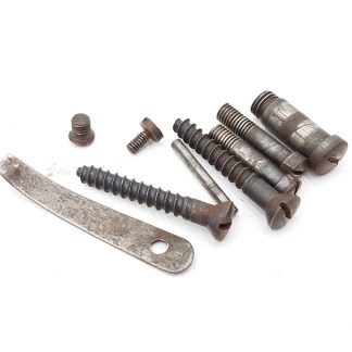 Stevens Single Shot .410 Gauge Shotgun Parts: Screws, Pin, Spring