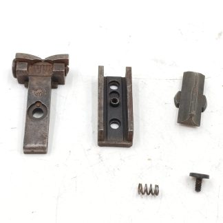 Thompson Center Hawken 54 Black Powder Pistol Parts: Front and rear sights, base and screw
