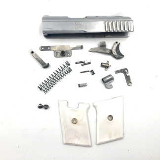 Raven P-25 .25ACP, Pistol Parts: Slide, Grips, Trigger, Lever, Cam, Safety, Pins, Springs